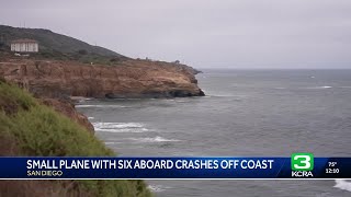 Six killed in small plane crash off California coast