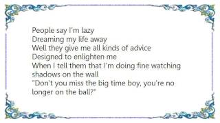 John Lennon - Watching the Wheels Home Recording Lyrics