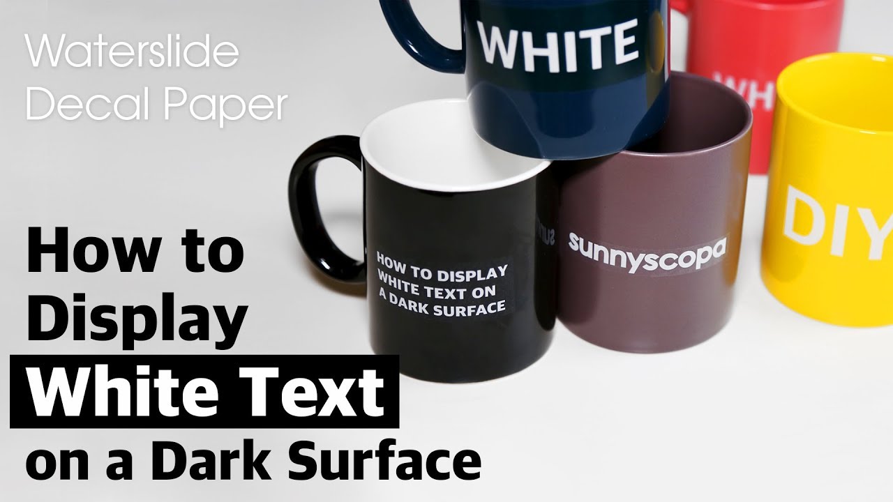 The Only Waterslide Decal Paper Tutorial You'll Ever Need 