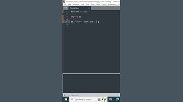 FileRevamp: Python Script for Renaming Files | #shortvideo #viral