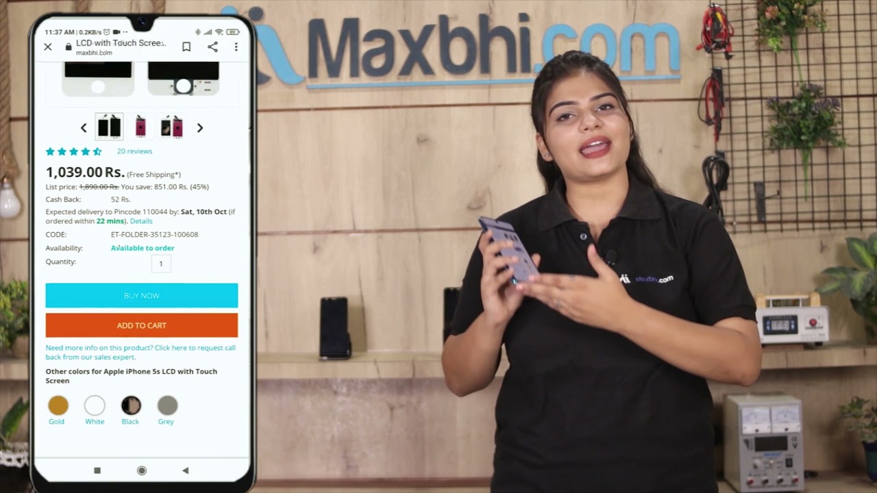 Buy Lava Z81 Display Combo Folder, Free 