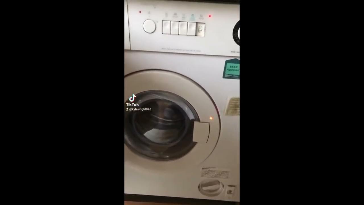Zanussi ZJD125 JETSYSTEM TURBODRY 1200 BUILT IN WASHER DRYER YouTube