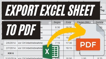 Build your own Ping Tester #4 | Export Excel Sheets to PDF using VBA | Excel