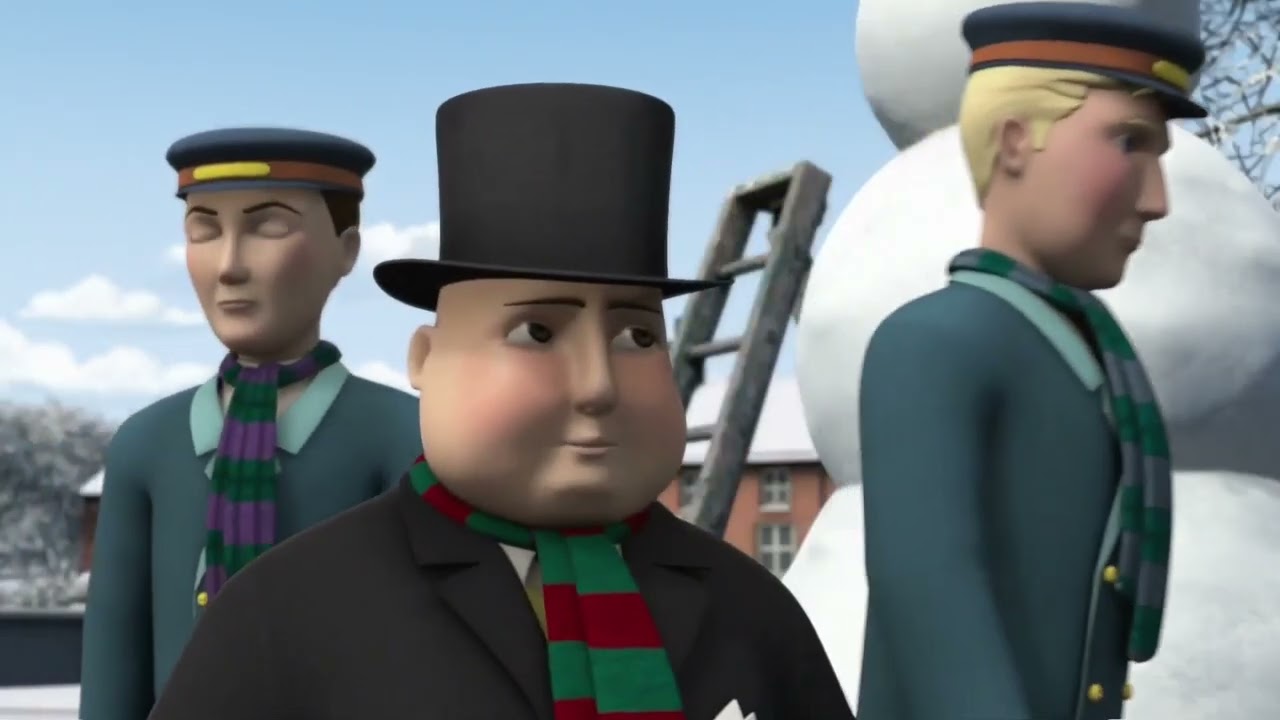 Thomas Y Sus Amigos T14 Ep13 Thomas Y La Fiesta Del Muñeco De Nieve En Español Latino Parte 1