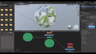 Full Simple 100% Procedural Planet in Blender (2.8) Update