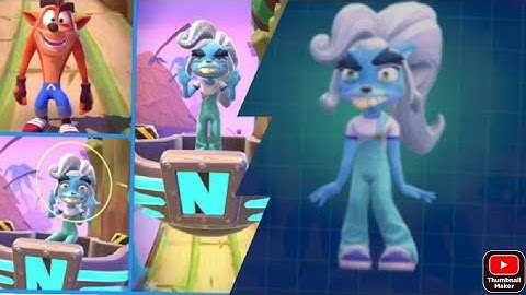 Crash Bandicoot: On the Run! Frosty Fake Coco New