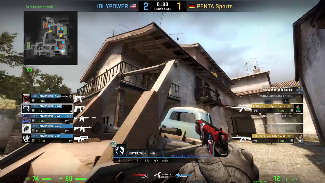 iBUYPOWER vs Penta eSports - Group B - DreamHack Winter 2014 - CS:GO ...