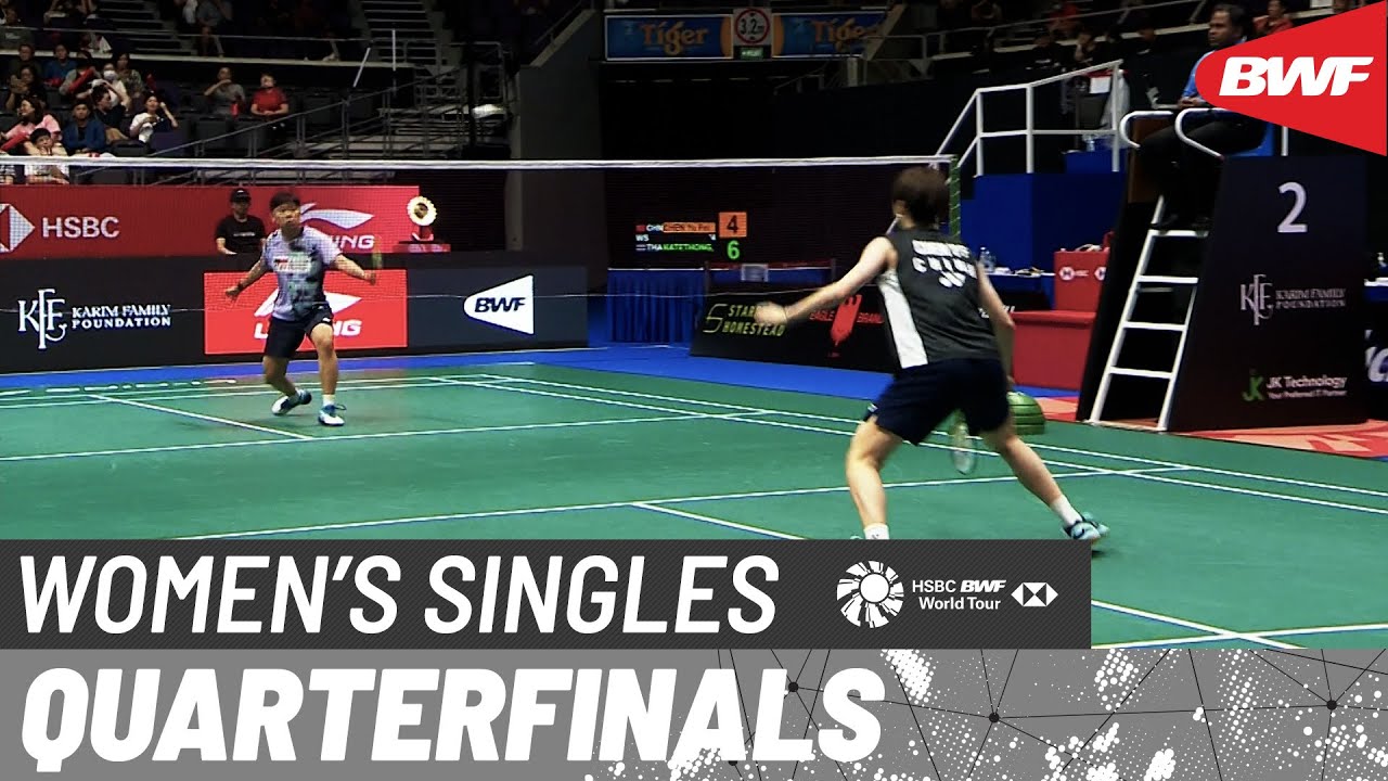 KFF Singapore Open 2023 Chen Yu Fei (CHN) [4] vs. Supanida Katethong