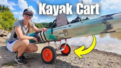 This Kayak Cart Is a GAME CHANGER for Solo Kayaking!