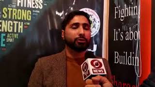 JKAUMA GEN. SEC. RAMEEZ KHAN IN THE INAUGURAL OF JKAUMA'S MAIN CLUB IN NATIPORA