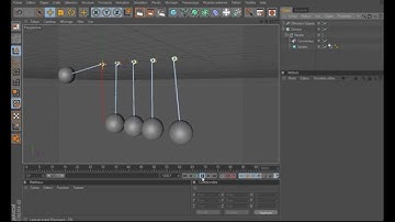 Tutorial Cinema 4D : Make Pendulum Newton HD 2015