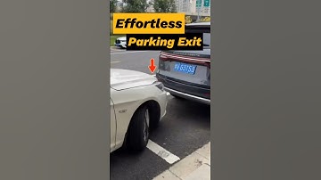 Easy Steps to Exit Tight Parking Spaces for Beginners #cardrivingtips #automobile #shorts