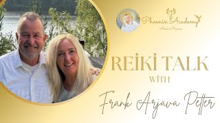 Reiki Talk with Frank Arjava Petter in Stockholm 2025  with Anne Ninnas at Phoenix Academy Sweden