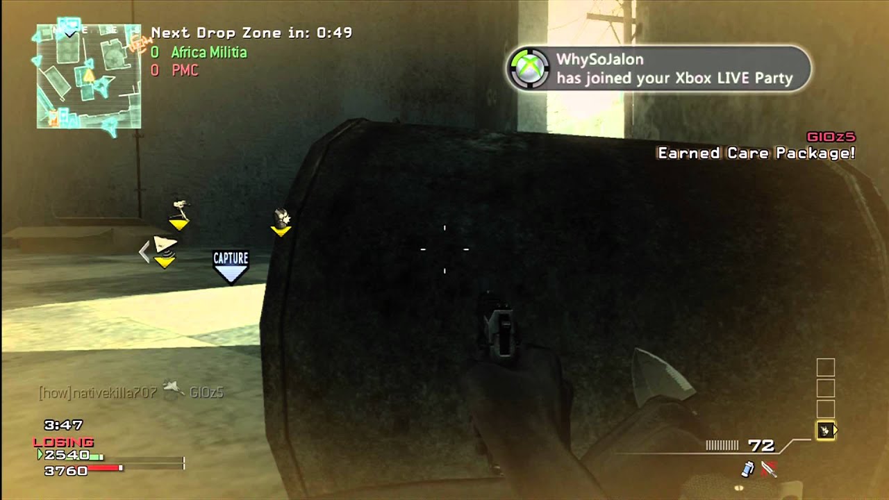 Worlds first Knife only M.O.A.B in Drop Zone|onIy that knife|unedited