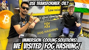 FOG HASHING : Immersion cooling solutions for home!🔥 Crypto Mining India🚀 #bitcoinmining #asicminer