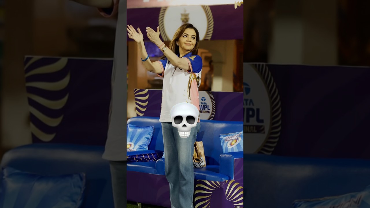 WPL Mumbai Indians Won 🤯 Khel Gai Ambani Ji ☠️ 
