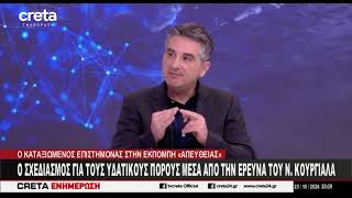 Ο σχεδιασμός για τους υδάτινους πόρους μέσα απο την έρευνα του Νεκτάριου Κουργιαλά