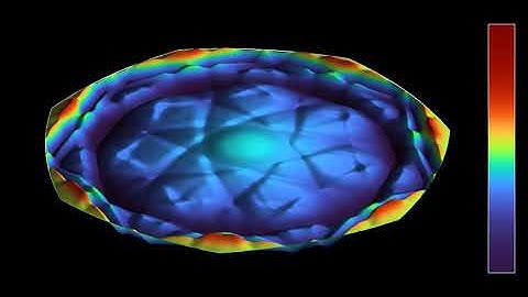 A heptagonal parabolic resonator, in 3D