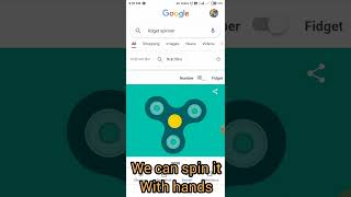 Fidget spinner game on google we can spin with hands 🤯😄😄😄 screenshot 4