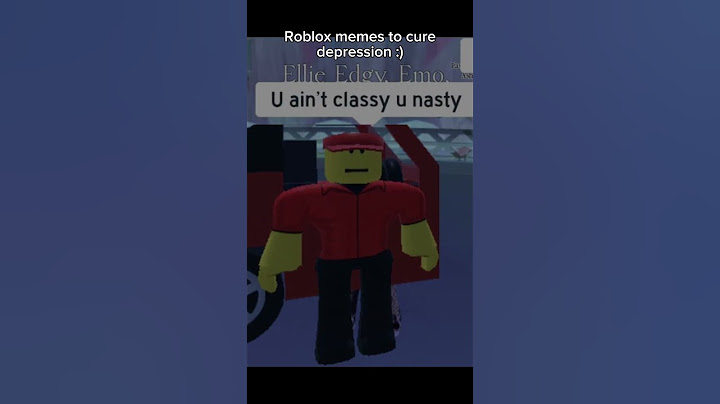 Roblox memes to cure depression :)