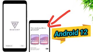 Project Radiant - ANDROID 12 | New UI is here 😯🔥 screenshot 2