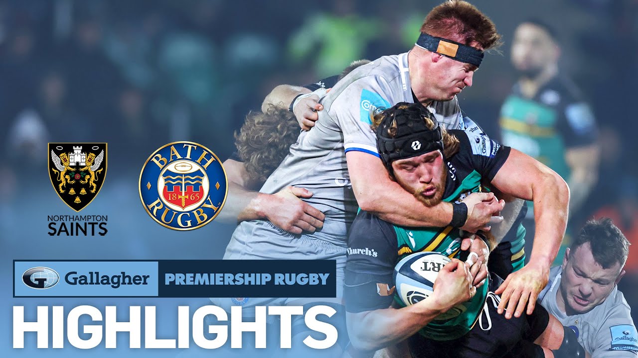 Northampton Saints v Bath Rugby, Premiership Rugby 2022/23 Ultimate Rugby Players, News, Fixtures and Live Results