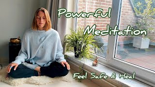 Famous Healing Meditation for a deep feeling of safety | Heal Anxiety, DPDR & Depression Wealth
