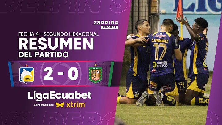 Delfín SC  2 - 0 Deportivo Cuenca / Fecha 4 - Segundo Hexagonal  / Liga Ecuabet conectada por Xtrim
