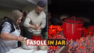 Rețeta bunicii de fasole bătută ▶ Gătită în jar🔥