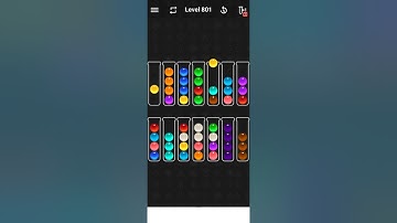 Ball Sort   Level 801
