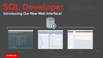 Announcing Oracle SQL Developer Web!