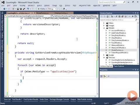 ASP.NET Intermediate 1 - 5.08 Versioning with The Accept Header