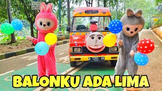 Download lagu BADUT LABUBU vs BADUT BADUT LUCU DAN ONDEL ONDEL BETAWI| BALONKU ADA LIMA REMIX|MEDLEY