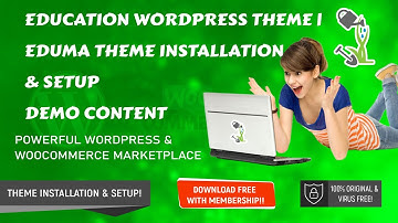 Education WordPress Theme | Eduma GPL Installation and Demo Content Import Free download