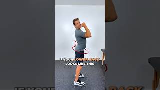 How To Fix Your Sway Back Posture FAST! These Exercises Are A MUST! #shorts