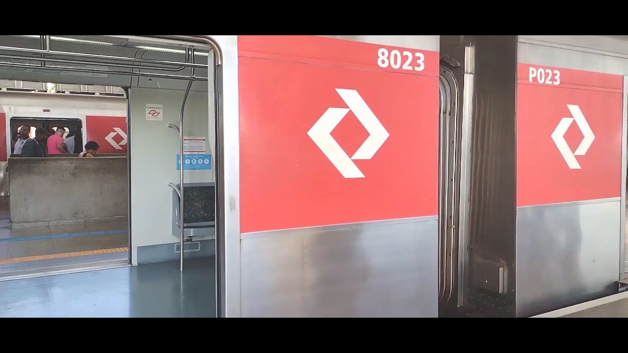 CPTM - Linha 11 Coral - Viagem Completa - Luz X Estudantes - 25/07/2023 e 17/08/2023 - Ultra Wide