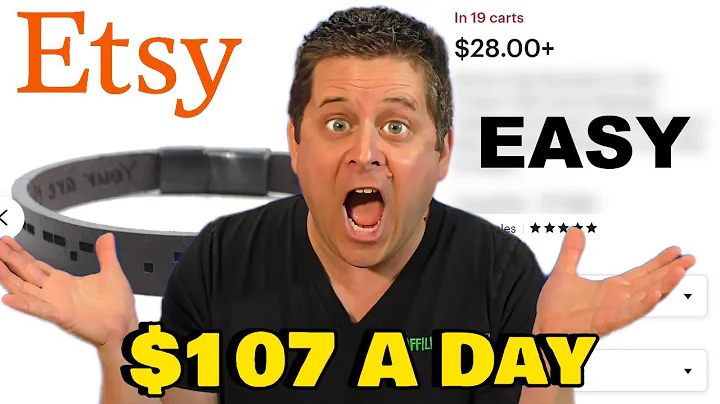 Unlock the Potential of Etsy Side Hustles and Make $107 a Day!