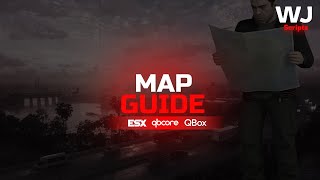 Advanced Map Guide for Fivem (ESX / QBCore / QBox)