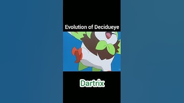 #Evolution of Decidueye#Rowlet#Dartrix#Decidueye#Ash#Galar#Pokemon#Unique Gamer [NP]#shorts