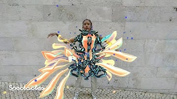 AR Fashion Experimentation with Damara Ingles |  Behind The Lens
