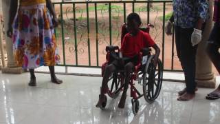 African Medical Missions:  Finally happy Evelyn