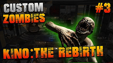 Custom Zombies - "KINO: THE REBIRTH" Pt3 "AFTERLIFE RAINBOW" (COD WAW Custom Zombies)