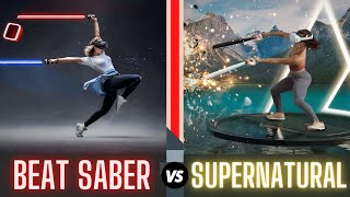 Beat Saber vs. Supernatural - Which is the better workout?