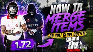 How to merge any clothing item on a golf club outfit after the patch of 1.72