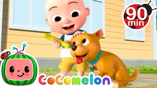 Puppy Playdate Adventure: JJ and Bingo | Cocomelon 90 MIN | Moonbug Kids - Cartoons & Toys