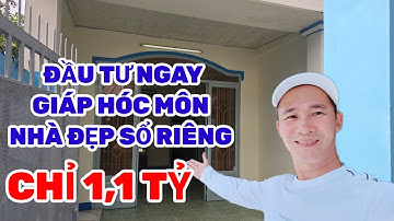 💥 Sốc! Nhà Đẹp 4x19m Chỉ 1,1 Tỷ – Giáp Hóc Môn, Chính Chủ Bán Gấp!