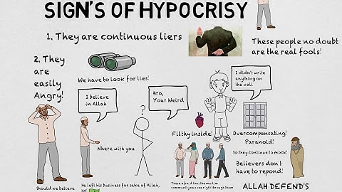 SIGNS OF HYPOCRISY - Animated Islamic Video