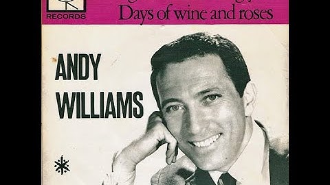 Thumbnail of Andy Williams - Can't Get Used To Losing You (4K/Lyrics)