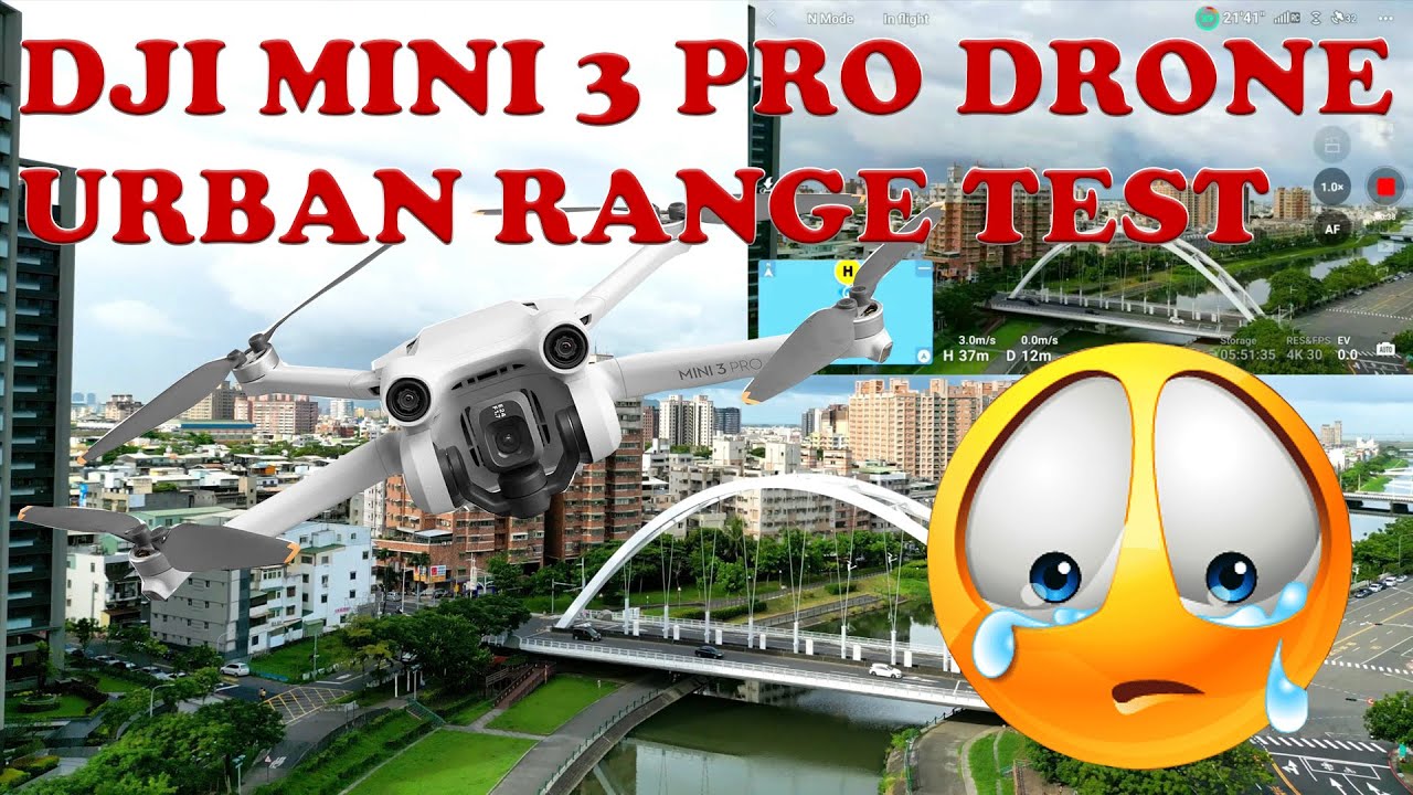 DJI MINI 3 PRO URBAN RANGE TEST - HOW FAR CAN IT GO? - YouTube