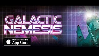 Galactic Nemesis iOS Game : Old School Arcade Space Shooter screenshot 1